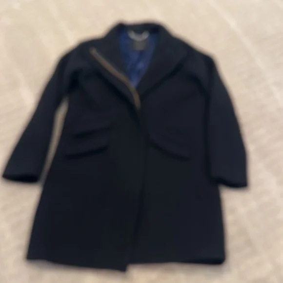 J. Crew Italian Wool Stadium Cloth Cocoon Coat - Picture 4 of 10